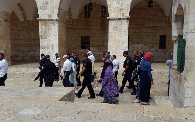 صور‬: مستوطنون يقتحمون الأقصى‬ صباح اليوم