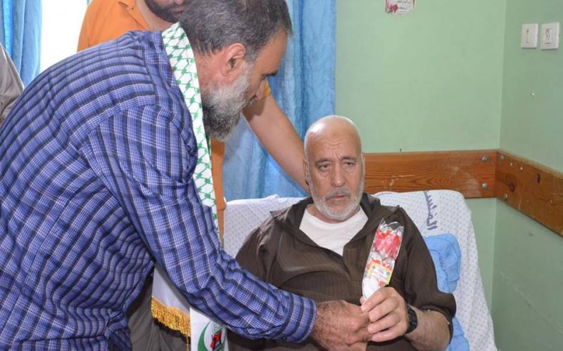 صور: الكتلة تزور المرضى شمال القطاع