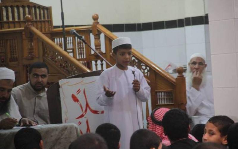 صور:  مسابقة "خطيب المستقبل" برفح
