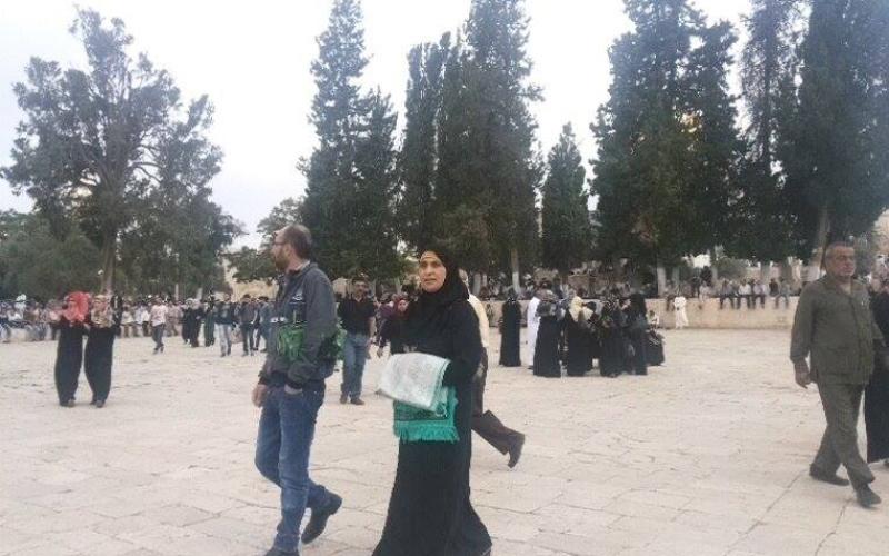 صور: بدء توافد المصلين للأقصى