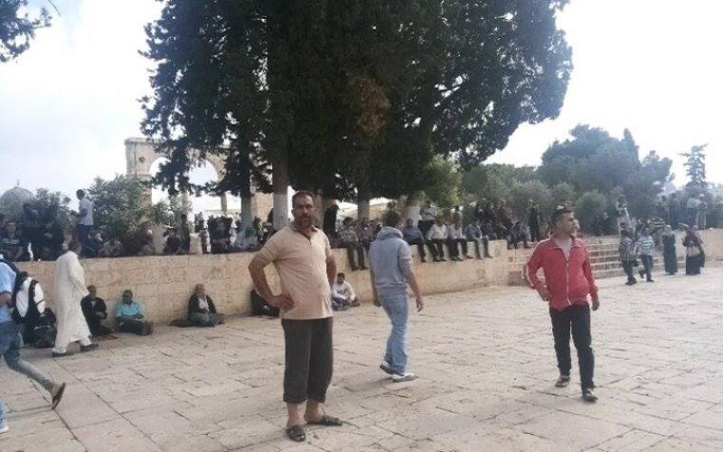 صور: بدء توافد المصلين للأقصى