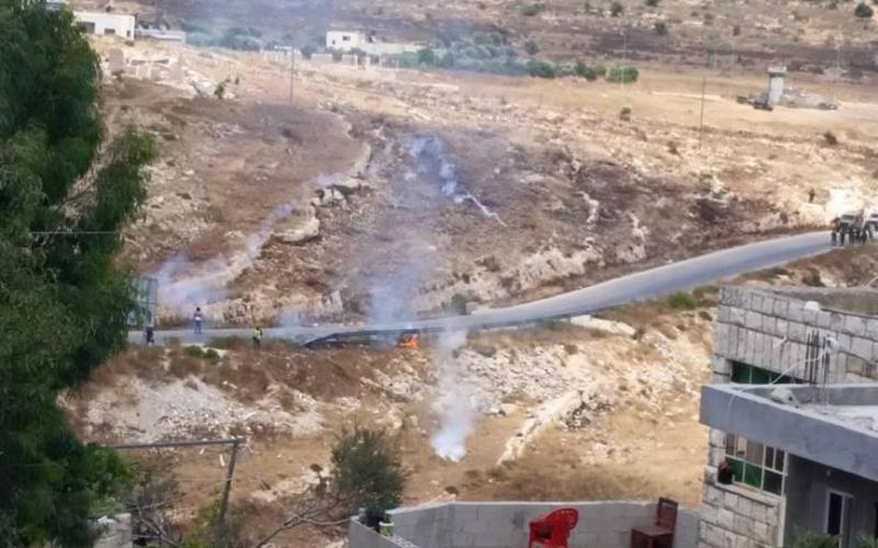 صور: قمع الاحتلال لمسيرة النبي صالح