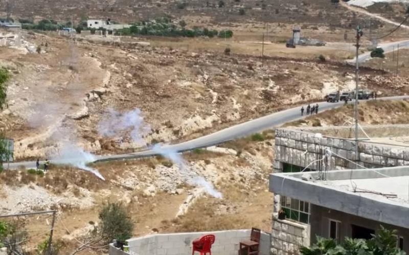 صور: قمع الاحتلال لمسيرة النبي صالح