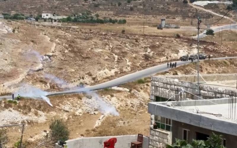 صور: قمع الاحتلال لمسيرة النبي صالح