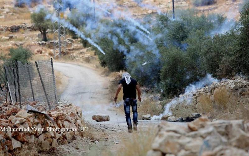 صور: مواجهات بلعين غربي رام الله