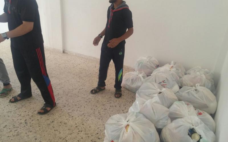 صور: سلة غذائية لفقراء غزة من"تيكا"التركية
