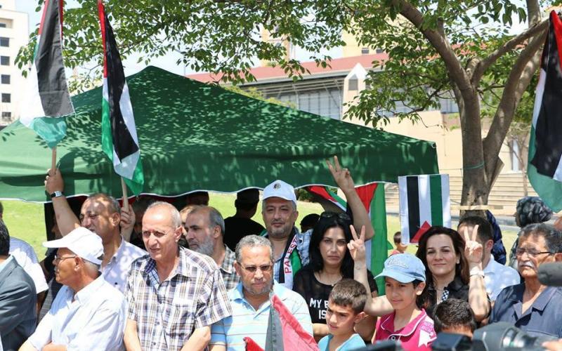 صور: وقفة تضامنية مع الأسير "عدنان" بلبنان