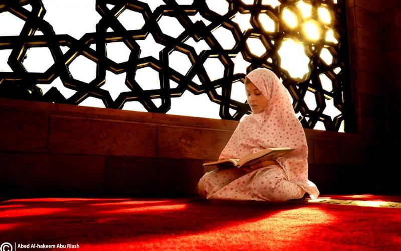 صور: من داخل مسجد الخالدي غرب غزة