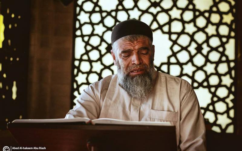 صور: من داخل مسجد الخالدي غرب غزة