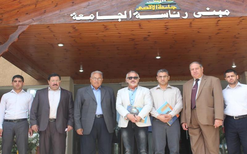 بالصور: "الأقصى" تستقبل وفداً من العمل الدولية‎