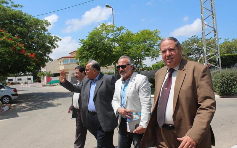 بالصور: "الأقصى" تستقبل وفداً من العمل الدولية‎