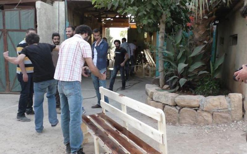 صور: حديقة في أراض مهددة بالمصادرة بنابلس