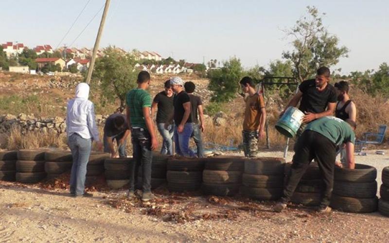 صور: حديقة في أراض مهددة بالمصادرة بنابلس