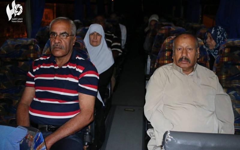 صور: زيارات أهالي أسرى القطاع لأبنائهم بنفحة