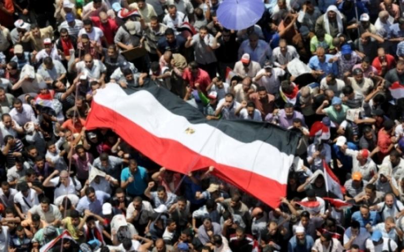 تظاهرة لآلاف المصريين بميدان التحرير