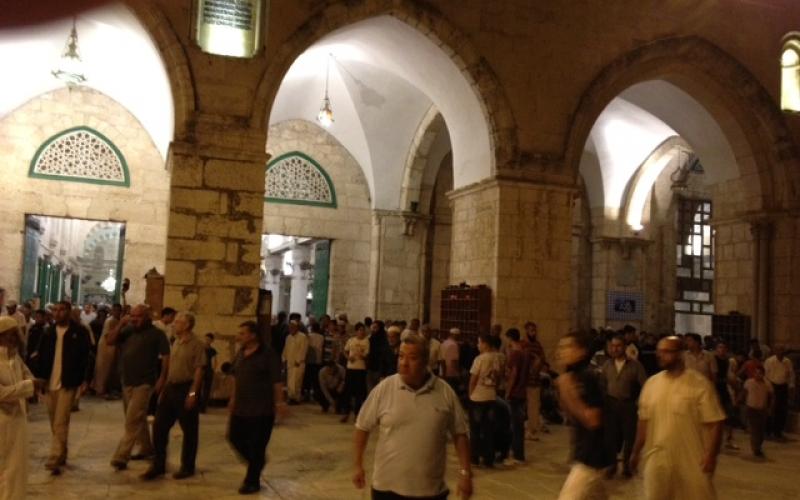 صور..المرابطون يُفشِلون مخطط لتدنيس الأقصى