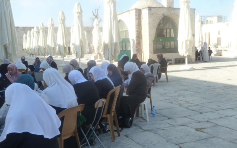 صور..المرابطون يُفشِلون مخطط لتدنيس الأقصى