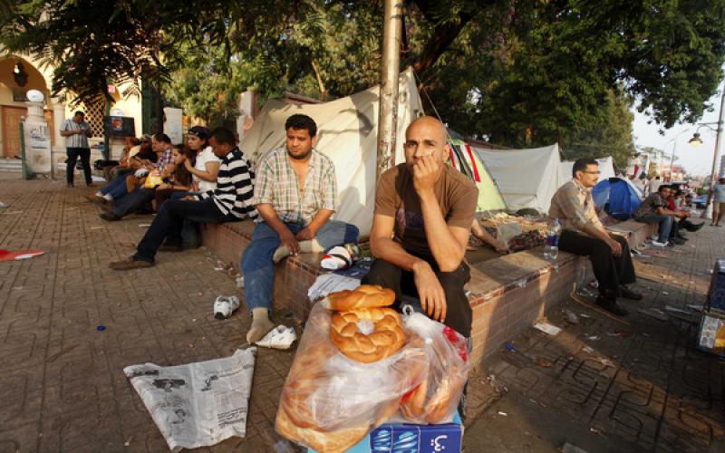 صور: هدوء حذر بمصر بعد المظاهرات