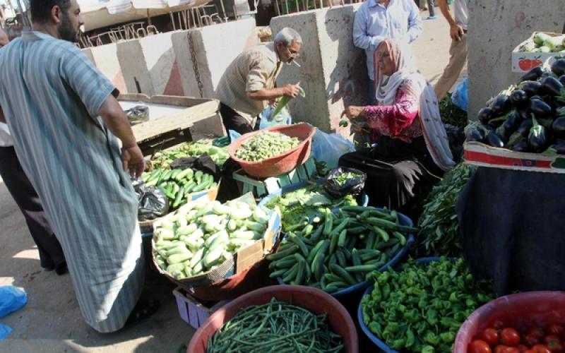 صور: خيرات غزة بالأسواق قبيل رمضان