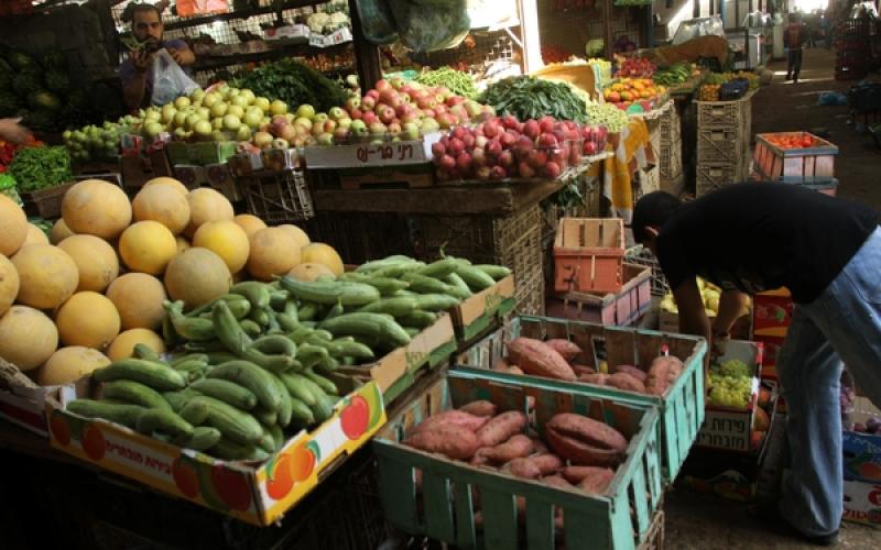 صور: خيرات غزة بالأسواق قبيل رمضان