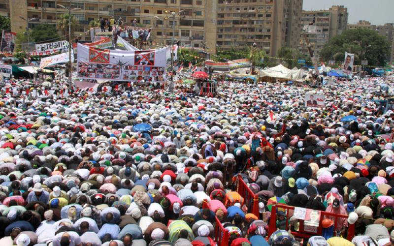 صور: الجمعة الأولى في رابعة العدوية