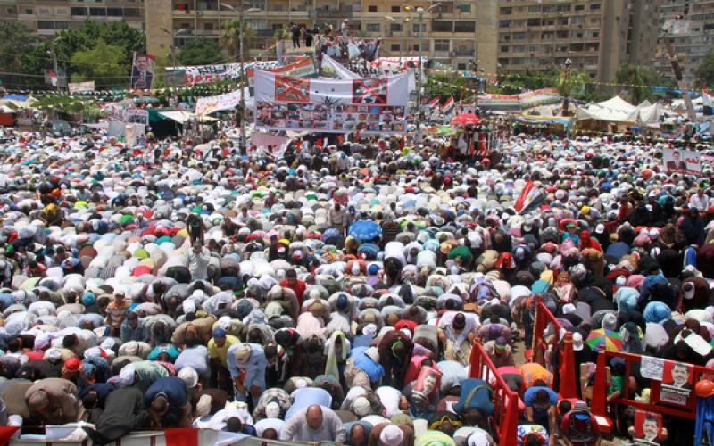 صور: الجمعة الأولى في رابعة العدوية