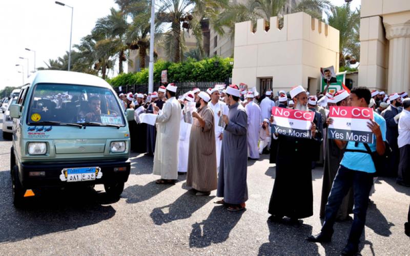 صور: الأزهر ينتفض ضد "الانقلاب"