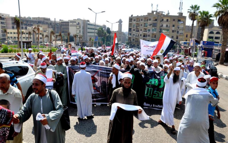 صور: الأزهر ينتفض ضد "الانقلاب"