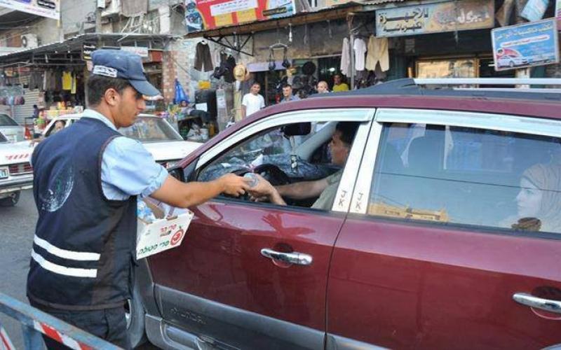 بالصور: "النقل" تُطلق حملة "لا تُسرع وإفطارك علينا"