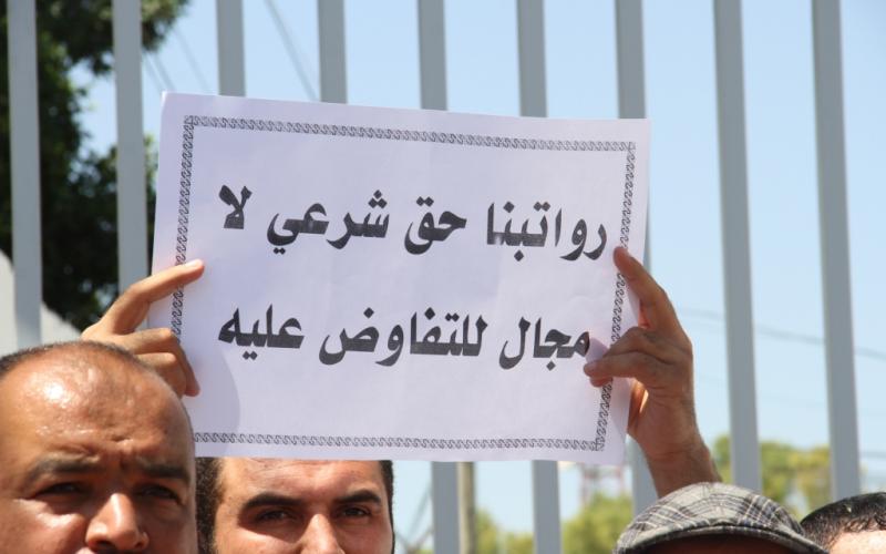 صور: نقابة المعلمين تهدد بإجراءات تصعيدية