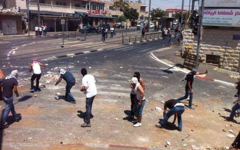 صور: مواجهات في شعفاط بالقدس