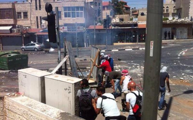 صور: مواجهات في شعفاط بالقدس