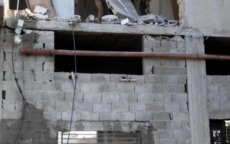 صور: آثار الدمار بعد تفجير الاحتلال منزل "عواد"