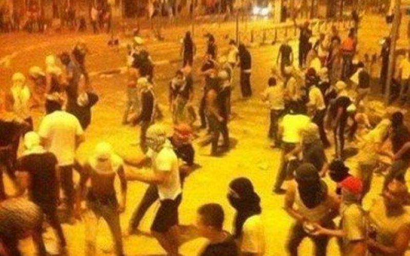بالصور: مواجهات بالقدس حتى ساعات السحور