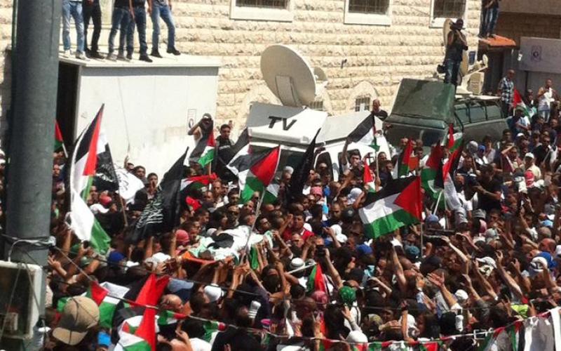 صور: تشييع جثمان الفتى "أبو خضير" بالقدس