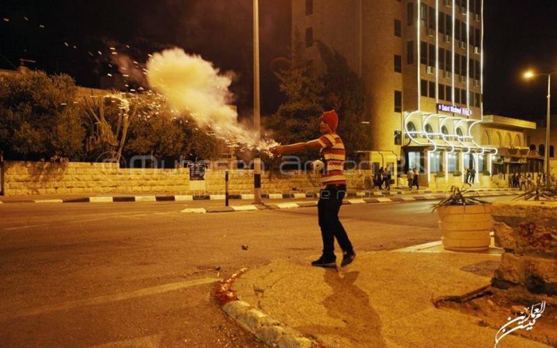بالصور: إصابات واعتقالات بمواجهات بالقدس