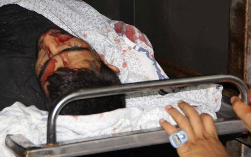 صور: شهيدا القصف على وسط القطاع