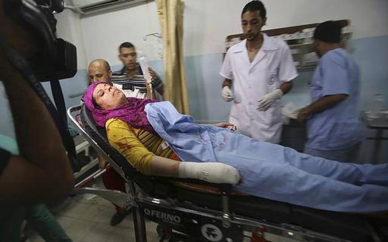 صور: بعض جرحى العدوان المتواصل على غزة