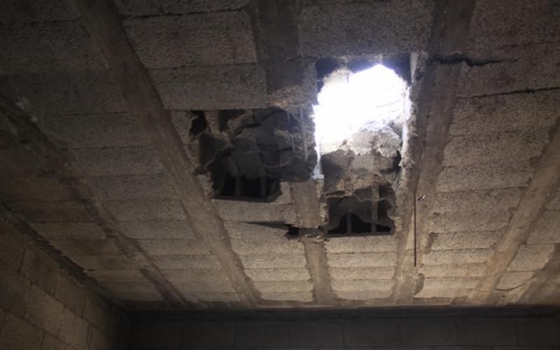 صور: الدمار إثر قصف منزل أبو دقة بخانيونس