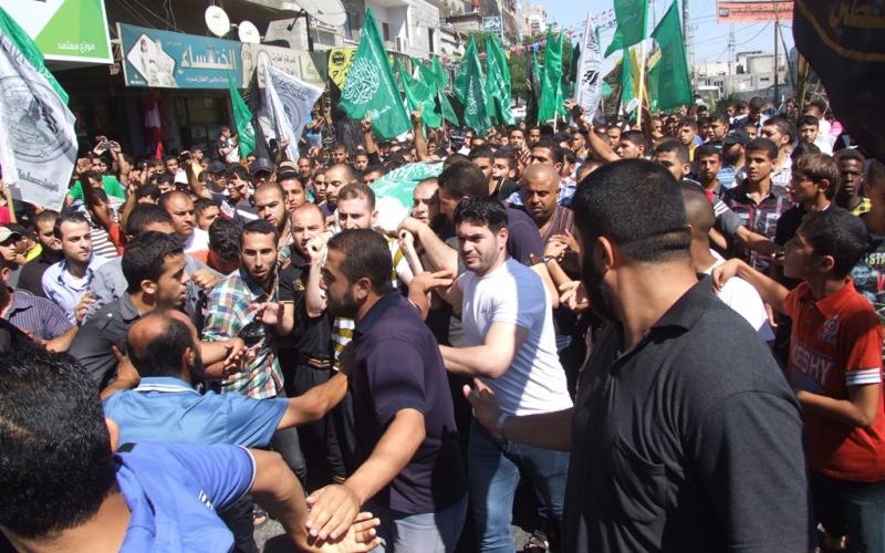 صور: جماهير الوسطى تشيع القسامي ياسين