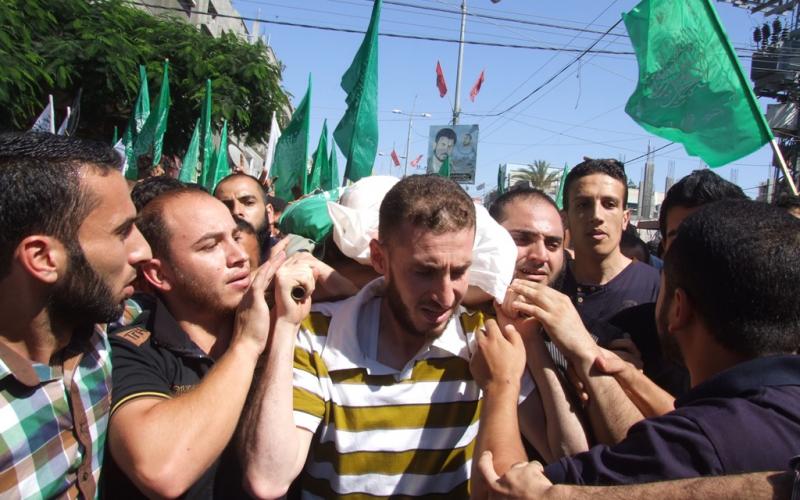 صور: جماهير الوسطى تشيع القسامي ياسين