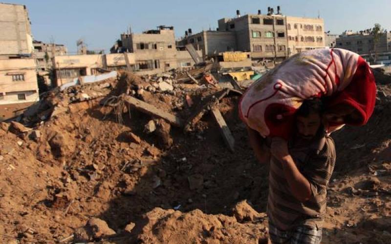 صور: آثار قصف الاحتلال للمنازل في القطاع