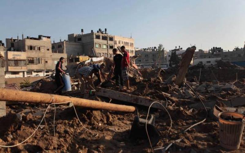 صور: آثار قصف الاحتلال للمنازل في القطاع