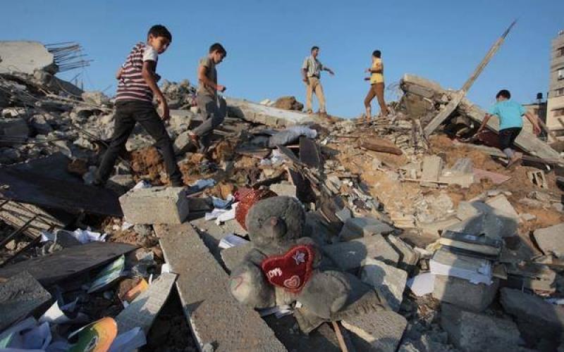 صور: آثار قصف الاحتلال للمنازل في القطاع