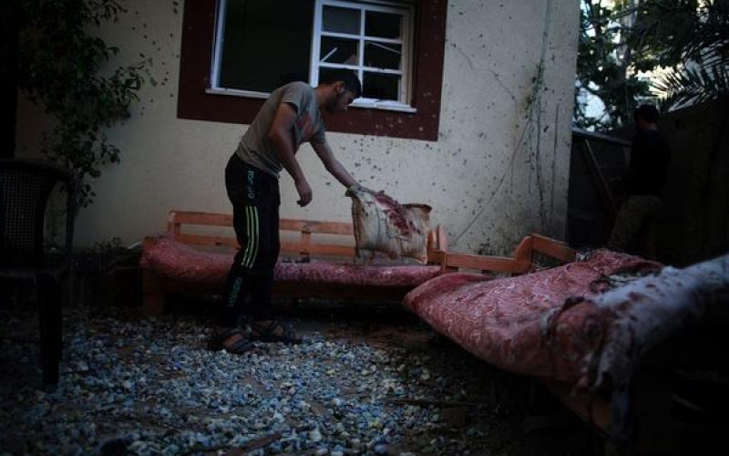 صور: آثار قصف الاحتلال للمنازل في القطاع