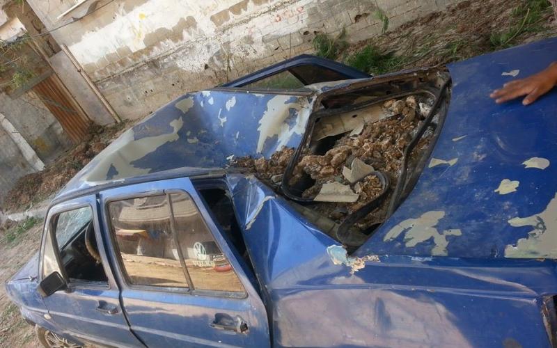 صور: أضرار بقصف الاحتلال منازل بالنصيرات