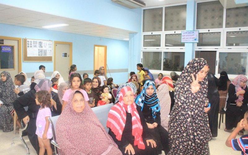 صور: لجوء المواطنين لمستشفى الأوروبي