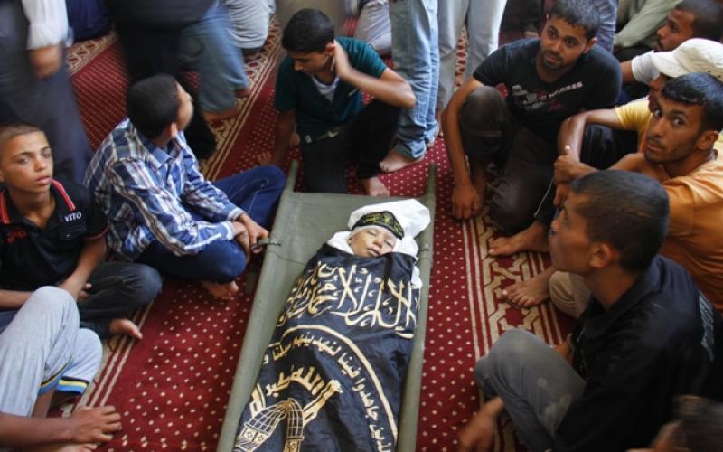 صور: تشييع الشهيدين الصوفي وعبد العال برفح