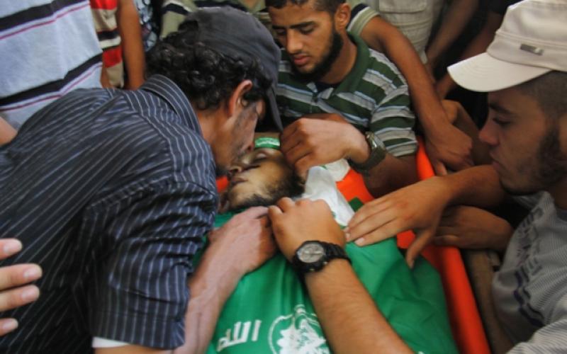 صور: تشييع الشهيدين الصوفي وعبد العال برفح