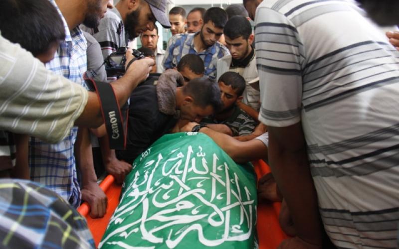 صور: تشييع الشهيدين الصوفي وعبد العال برفح
